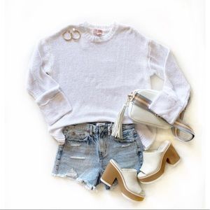 MUMU Sue Cuffed Sweater